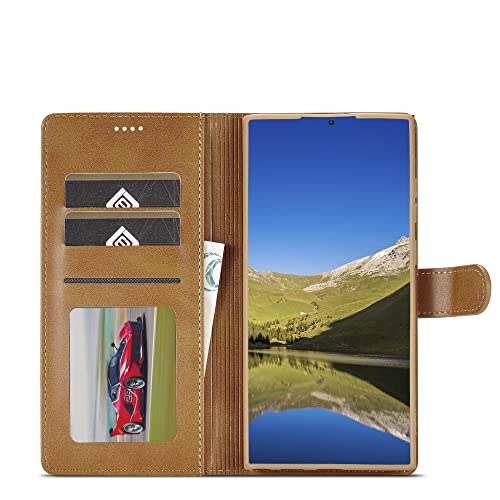 HHKTY Capa para samsung galaxy A52 5G/4G,carteira de couro resistente a choques capa para celular,am