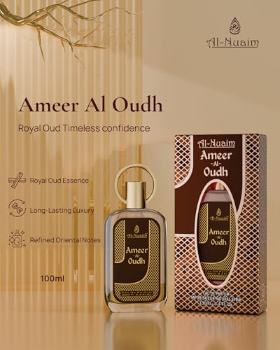 Image of Al-Nuaim Ameer Al Oudh Eau De Parfum For Men & Women - 100ml | Long Lasting Perfume