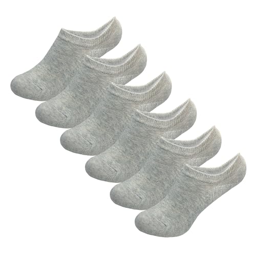 Image of MAGIARTE Cotton No Show Socks Soft Pure Cotton Low Cut Athletic Invisable Non Slip Socks for Women and Men