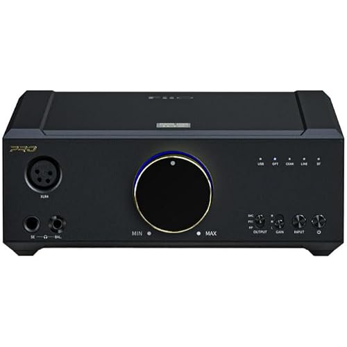 FiiO K9 Pro ESS Desktop DAC and Amplifier, Precise Design, Fully Differential, Fully Balanced Design, RGB Indicator Lights