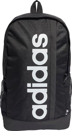 adidas Mochila unisex Essentials Linear en negro - Volumen: 22,5 L, Negro, Talla única