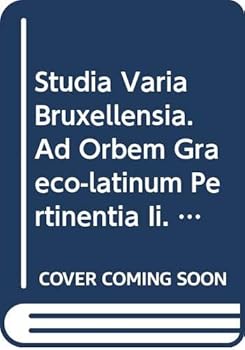 Paperback Studia Varia Bruxellensia. AD Orbem Graeco-Latinum Pertinentia II [Dutch] Book