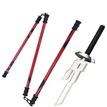 Amazon.co.jp: 呪術廻戦 伏黒甚爾 コスプレ道具 遊雲三節棍 天