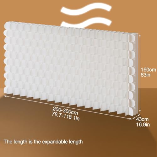 Écran de confidentialité imperméable et extensible pour séparation murale - 4