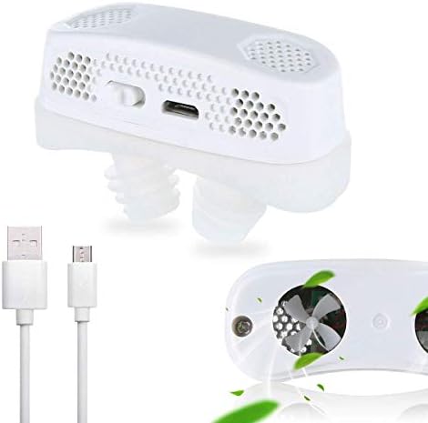 3 in 1 Nose Vents Plugs,Electric Anti Nose Snoring Device,[XmnDaue ]Natural Solution to Prevent Snoring and Snoring Stopper Nose Vent Dilator for Comfortable Good Sleep Man and Women