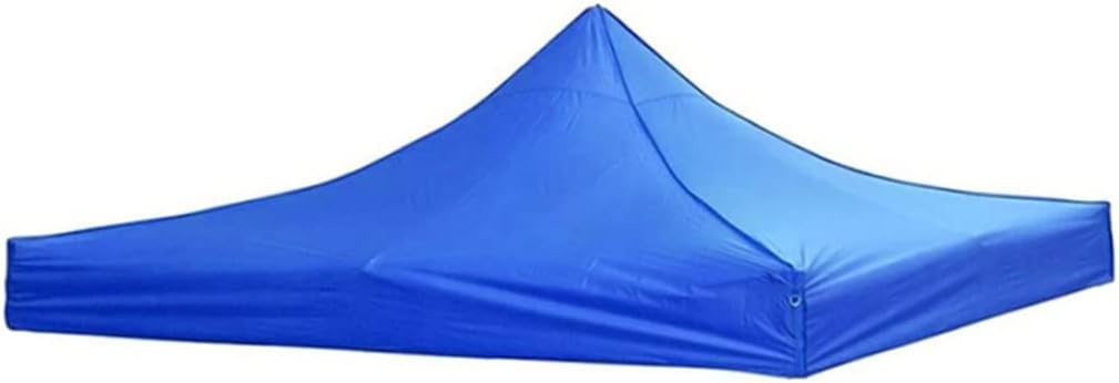 Canopy Replacement Cover 118.11x118.11in 420D Oxford Cloth Waterproof Replacement Gazebo Covers Sunshade Canopy Cover for Outdoor Garden White (Top Only).