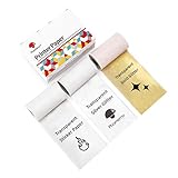 Phomemo M02/M02 Pro/M02S/M03/M03AS/M04S Pocket Printer Paper- Transparent/Silver/Gold Glitter Sticker Paper