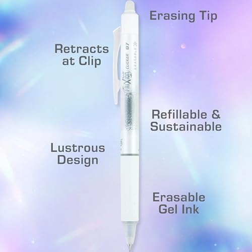 PILOT FriXion Aura Bolígrafo retráctil tinta magenta 12 unidades miniatura 3