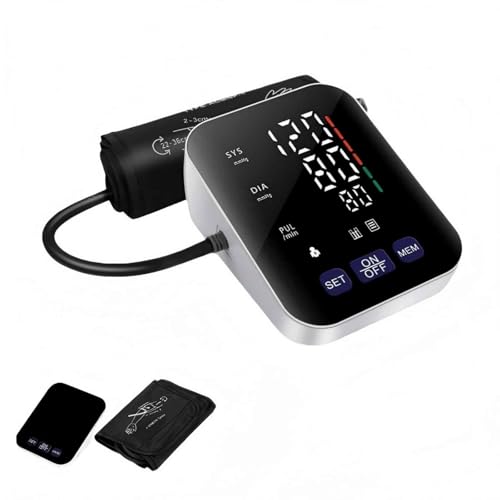 Blutdruckmessgerät V8 Ultra oberarm-blutdruckmessgeräte Next-Gen Präzisionssensor für klinisch genaue Messungen (1pcs)
