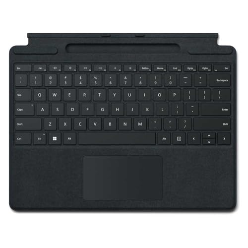 Bild zu Microsoft Surface Pro Signature Keyboard | Schwarz | QWERTZ | kompatibel mit Surface Pro (11. Edition), Surface Pro 9 & Surface Pro 8