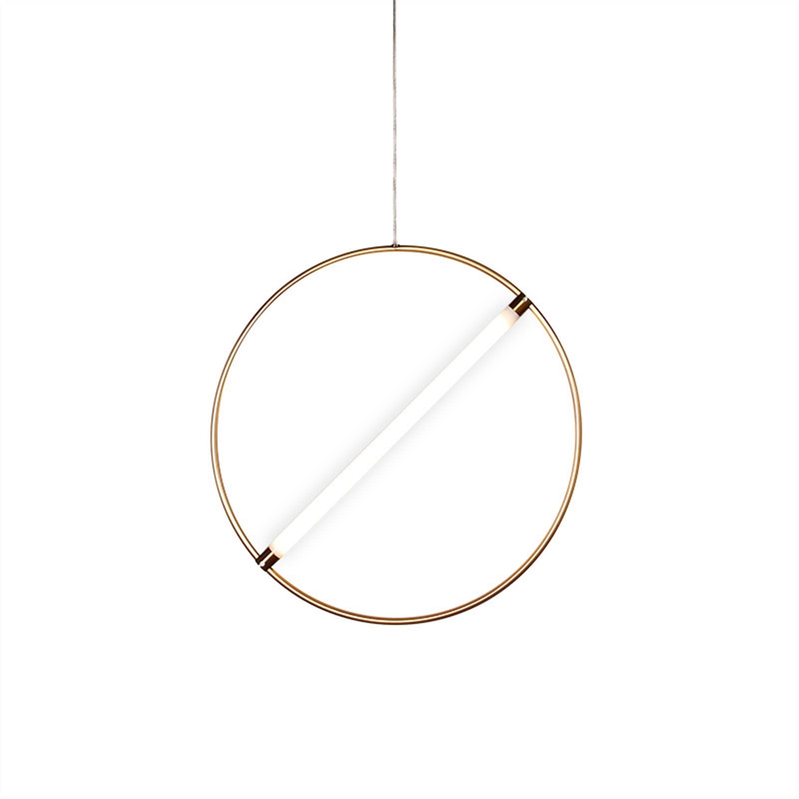 Daoke Chandelier, Postmodern Minimalist Iron Geometric LED Pendant Lights for Living Room Bedroom Home Decor Light Fixtures