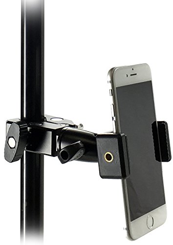 iShot Pro Heavy Duty Bike Pipe Bar Pole Super Clamp Mount All Metal 360° Swivel Ball 1/4 20 Threaded for Cameras, Speakers, GoPro, iPhone Mounts, iPad Mounts, GPS Units, Flash, LED Lighting and More - Thumbnail 5