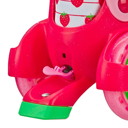 Roller Derby Fun Roll Adjustable Roller Skates for Beginners, Boys & Girls, Strawberry, Small (7-11) by Roller Derby - Image 4