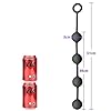 SXOVO Silikon Analkugeln 51cm Anal Beads Buttplug mit 4 Kugeln O-Ring Analkette für Anal Masturbieren Stimulation Dilatatoren Analspielzeug für Anfänger zu Meister Sexspielzeug für Männer Frauen (L) #1