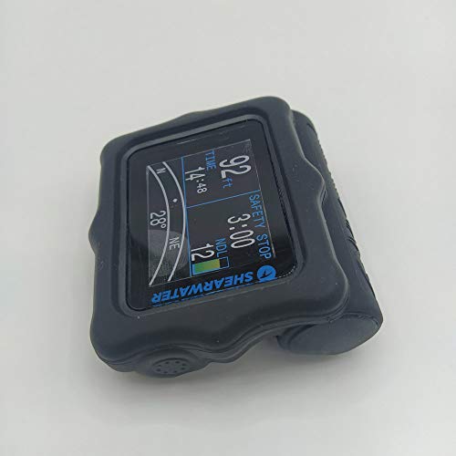 Housse silicone Shearwater Perdix 2 protection antichoc plongée noir - 4