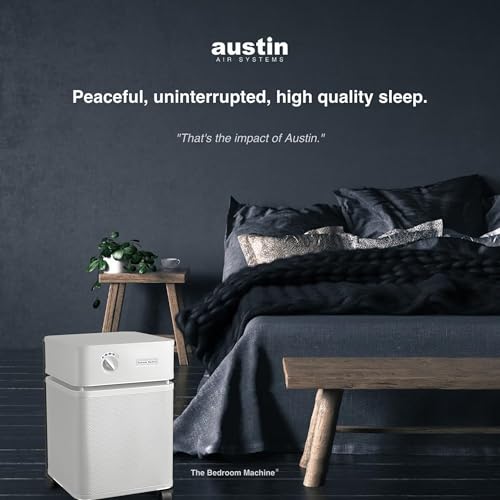 Austin Air Bedroom Machine White - Advanced 5 - Stage Filtration Air Purifiers For Home with Activated Carbon & Zeolite - Ideal as Air Purifiers for Bedroom, Model B402