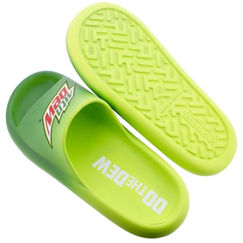 Ground Up Mountain Dew Do the Dew Men's Comfort Slide Sandals4