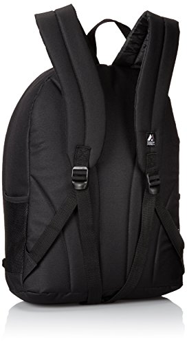 Everest Two-Tone Backpack With Mesh Pockets, Turquoise, One Size #TOP4