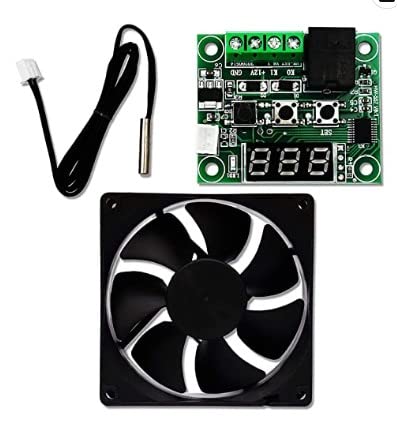Microchiptechnology W1209 Digital Temperature Controller Board With 3.5inch Cooling Fan (B0B7P1B86Z) Amazon Price History, Amazon Price Tracker