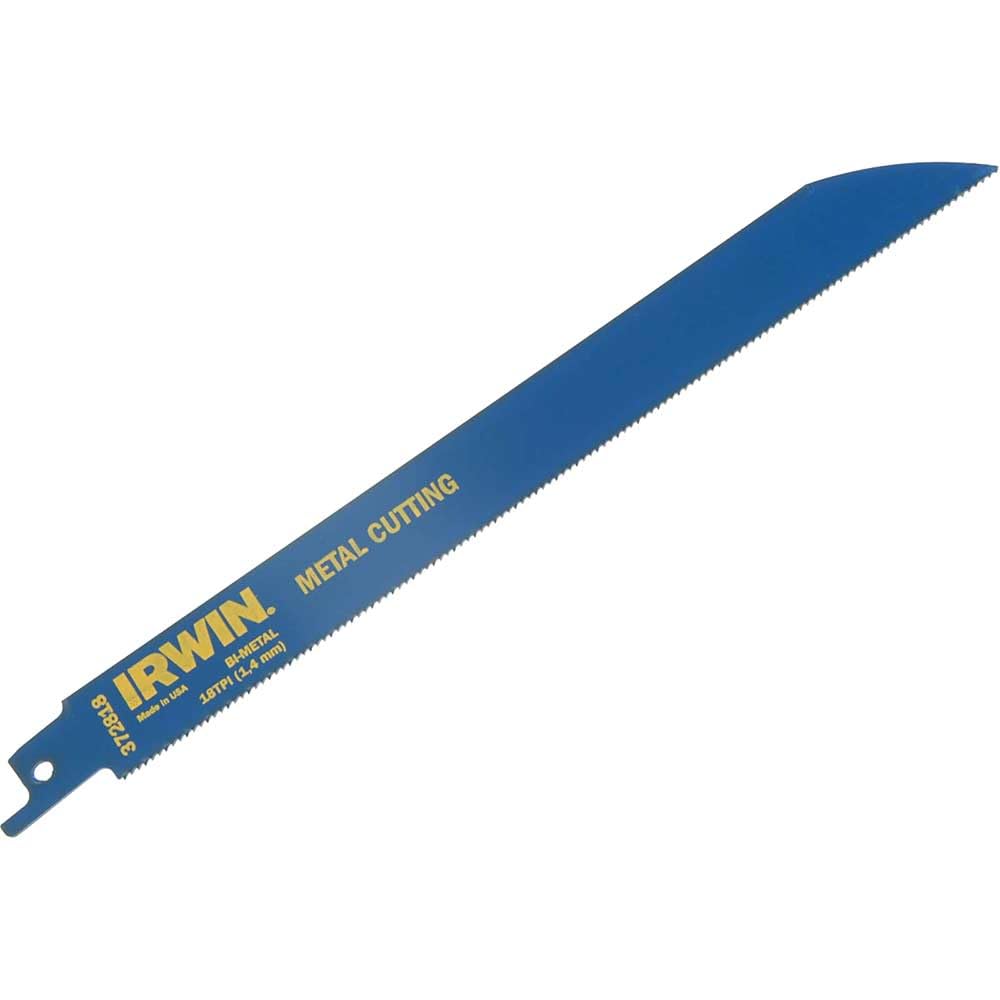 Irwin® 818R Sabre Saw Blade Metal Cutting 200Mm 18 Tpi Pack Of 25