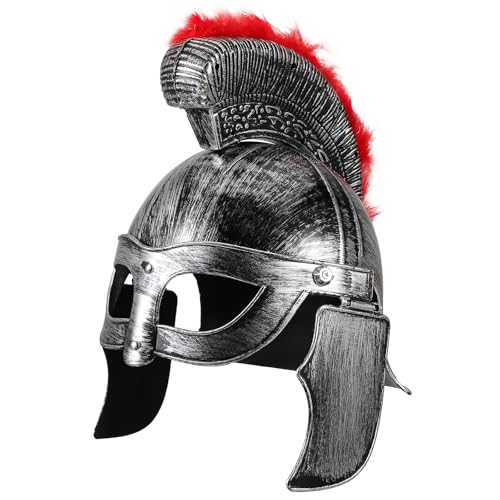 Casque de chevalier corinthien argenté Cabilock style ancien pour cosplay