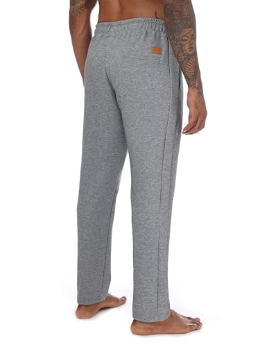 Yageshark Jogginghose Herren Baumwolle mit Stretch, Atmungsaktive Sporthose, Freizeithose Herren Lang, Jogger Trainingshose mit Taschen
