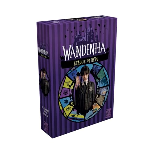 Gal&aacute;pagos, Wandinha: Ataque do Hyde, Jogo para Fam&iacute;lia, a parti de 10 anos, partidas de at&eacute; 20...