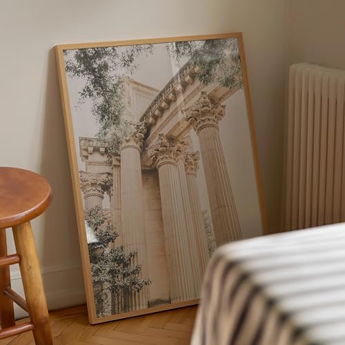 Cuadro old architecture FASE5 : tableau déco vintage grand format pour mur de bureau - 3