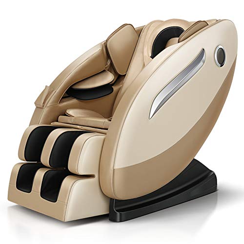 YXRPK Sillón de Masaje 3D Gravedad Cero Ahorro de Espacio Completo reclinable Cuerpo con Yoga Terapia Calefacción Calefacción del Asiento y la Gravedad Cero Posición