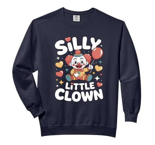 Silly Little Clown Girlfriend Clowngirl Face Circus Girl Comfort Colors