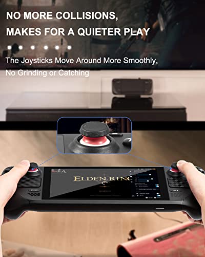 Anillo protector de silicona de 24 protectores de joystick para ROG ALLY/Steam Deck/PSVR2/Xbox/PS5 Mango del controlador de juego Cubierta del anillo protector de palo remoto - imagen 5