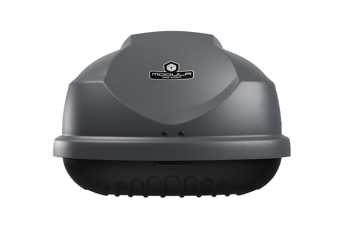 Box portapacchi auto shuttle baule auto da viaggio modula travel 460 ANTRACITE