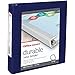 Office Depot? Brand Durable D-Ring View Binder, 1 1/2" Rings, 60% Recycled, Blue