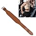 Powerlifting Belt, Weight Lifting Belt Double Prong for Men & Women Leather Weightlifting Heavy Weight Back Brace for Gym Workouts Deadlifts Squats Bench Press Strength Training(M)