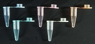 AXYGEN - 0.2ml Thin Wall PCR Tubes- Flat Cap. Red, PK1000