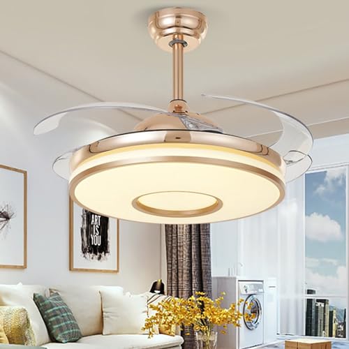 Ventilador de Techo LED moderno para salón, dormitorio y villa 2