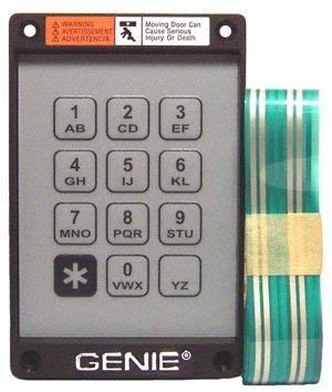 Genie Garage Door Opener KEP-1 Keyless Entry Keypad and Ribbon, Part # 20235R,S
