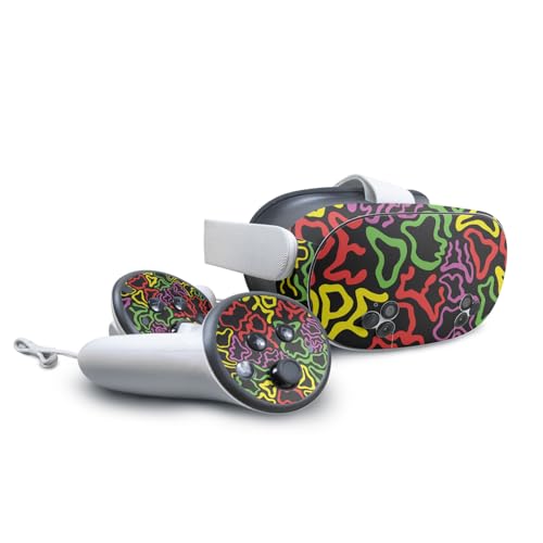 VR Skin Compatible with Meta Quest 3S - Super Dope - Premium 3M Vinyl Protective Wrap Decal Cover - Easy to Apply | Crafted in The USA by MightySkins