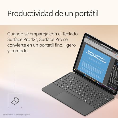 Miniatura 9 de Microsoft Surface Pro Copilot Pc Pantalla Táctil Lcd 12 Snapdragon X Plus 16gb Ram Almacenamiento De 256gb Último Modelo Platino