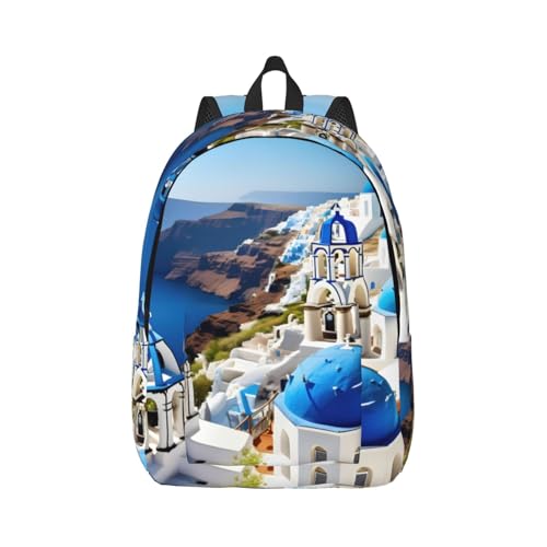 Sac à dos d'extérieur imprimé vue sur la mer emportez l'esprit des vacances partout