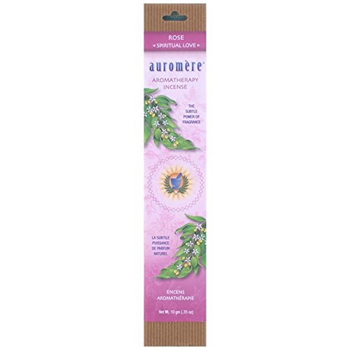 Auromere - Aromatherapy Incense Rose - 1 Packet