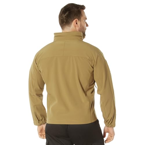 Veste soft shell légère Rothco Covert Ops imperméable Coyote XL - 2