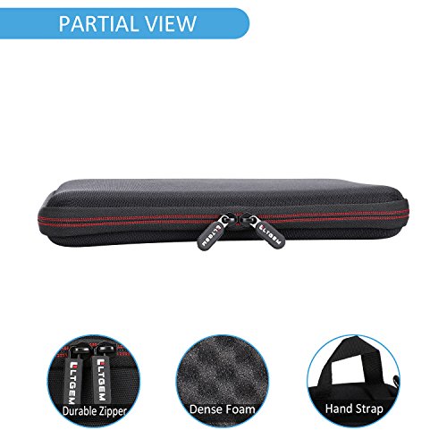 LTGEM Tablet Case for Wacom Intuos Small Graphics Drawing Tablet fits Model # CTL4100 or XPPen Graphics Tablet fits Model # StarG640 (Black)