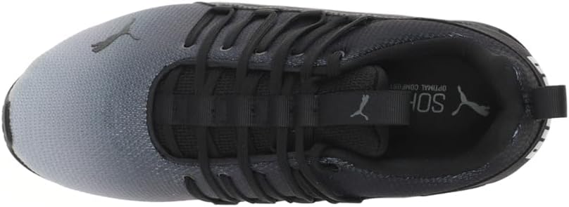 PUMA Mens Axelion Fade 2.0 Running Sneakers Shoes - Grey - Image 4