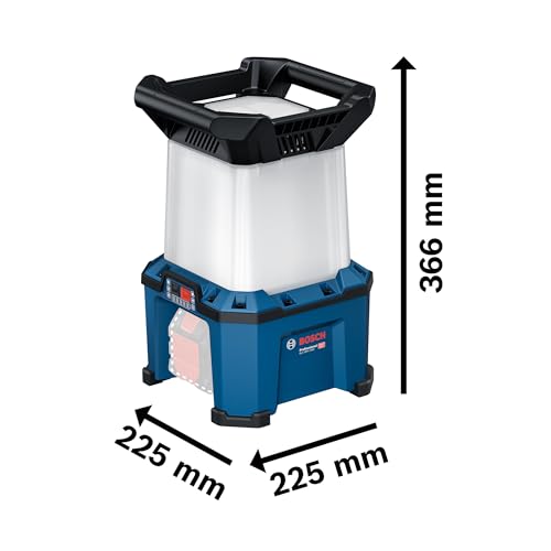 Bosch Professional 18V System Akku-Hybridstrahler GLA 18VH-7500 (inkl. Kaltgerätekabel)