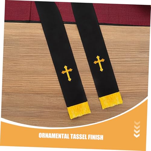 Estola clerical reversible para evitar arrugas en ceremonias 3