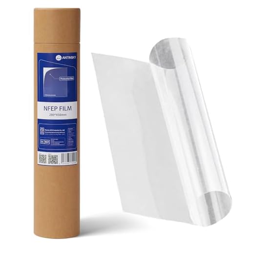 Antinsky nFEP Film 280*450 mm 1 pieza de película de liberación PFA para Phrozen Sonic Mega 8k, Transform, Anycubic M3 MAX, Creality HALOT MAGE PRO, etc. Impresora 3D de resina mejorada desde FEP Film