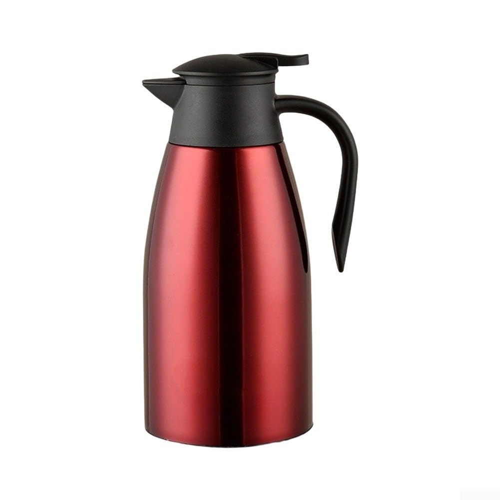 Bouteille isotherme 71 oz Pichet isotherme 36h chaud froid (rouge)