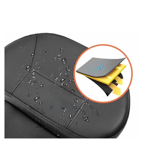 Coussin dossier arrière moto réglable pour Touring Road King et Street Glide Electra 2009-2024 - 6