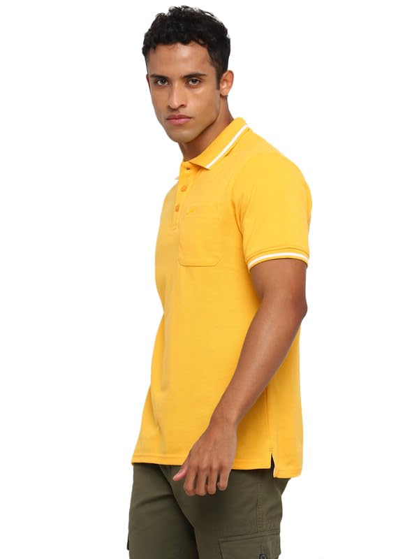 Image of AMERICAN CREW Men's Polo Collar T-Shirt with Pocket, Combo Pack of 2